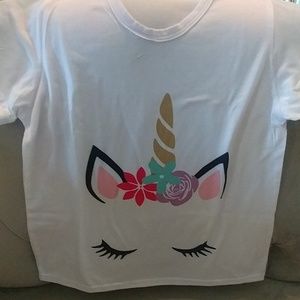 Girls unicorn shirt